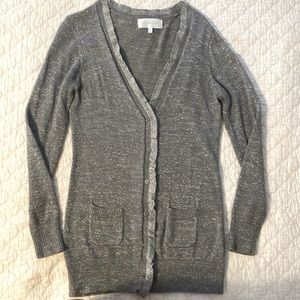 Victoria’s Secret light grey cardigan
